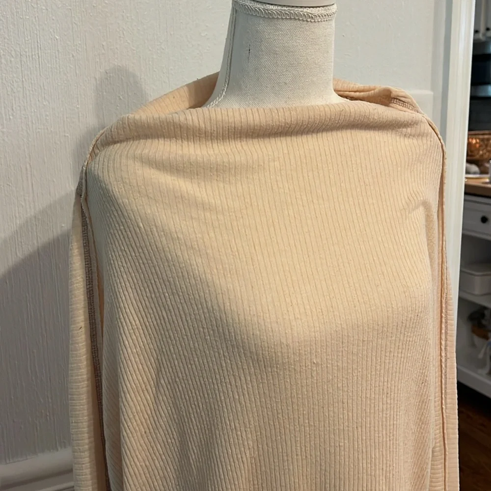 FREE PEOPLE LONG SLEEVE TUNIC TOP - SIZE XS